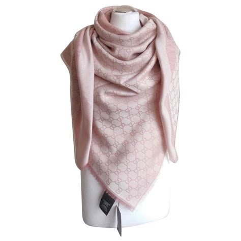 gucci silk & wood cady pink|original gucci silk scarf.